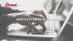 EKdesign ()さんのシステム開発会社のコーポレートサイトのトップ画像制作への提案