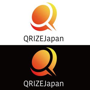 sudesign (su-1178)さんの物品販売店「QRIZEJapan」のロゴへの提案