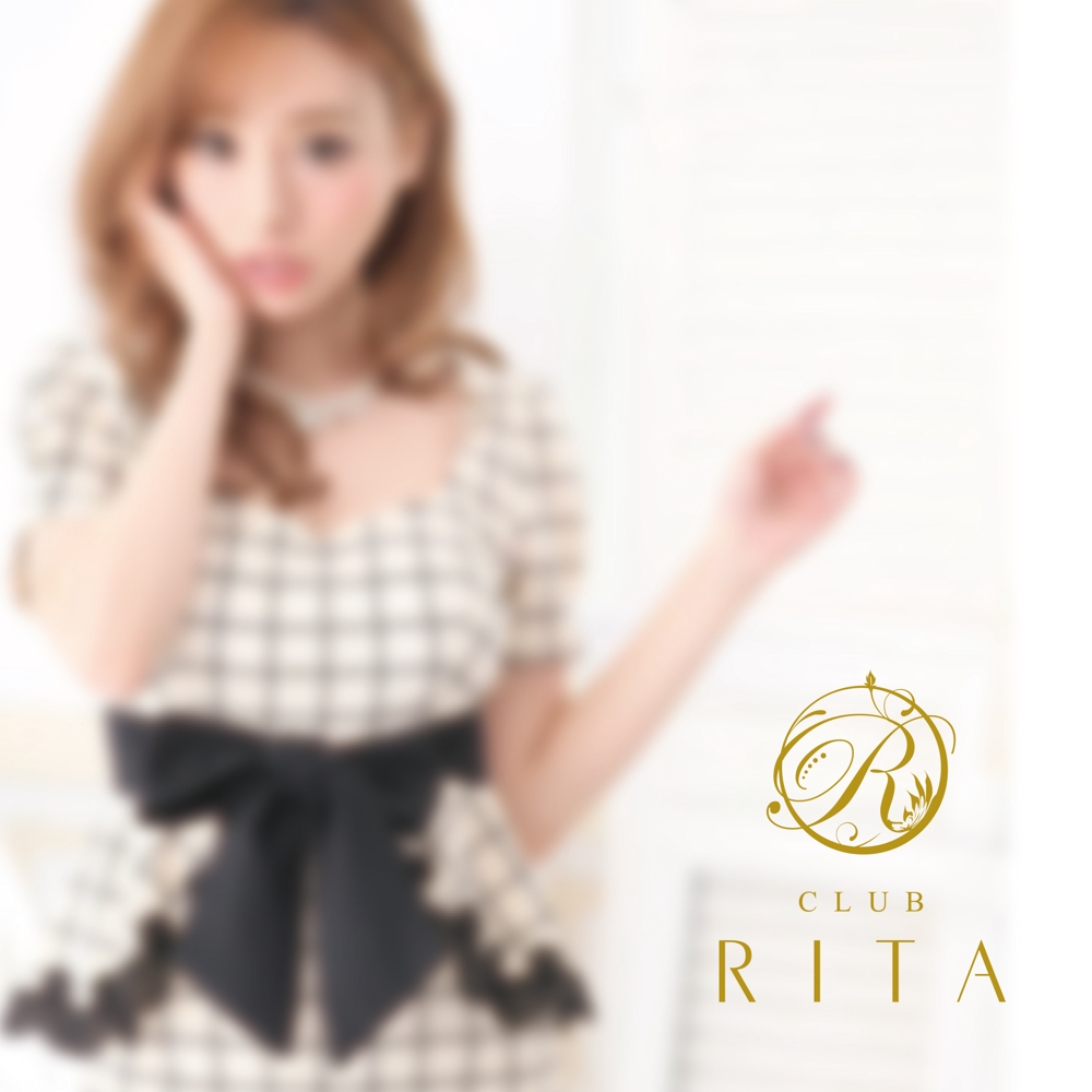 お酒を提供し女性が接客する夜のお店  （店名）CLUB RITAのロゴ作成