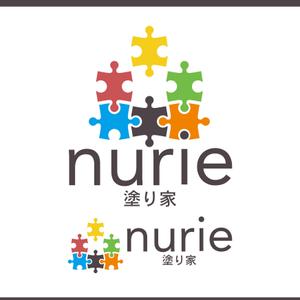 ロゴ研究所 (rogomaru)さんの塗装・防水工事業　ペンキ屋さん『塗り家』のロゴ希望です。への提案