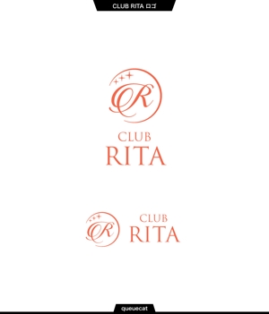queuecat (queuecat)さんのお酒を提供し女性が接客する夜のお店  （店名）CLUB RITAのロゴ作成への提案