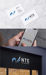 Gold Design (juncopic)さんの株式会社「NTE」のロゴへの提案