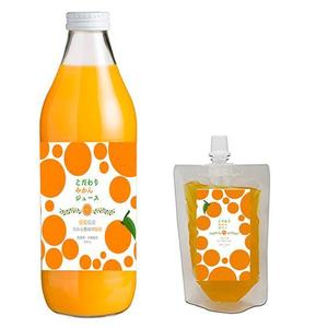 HAJIME.B (hajime9b)さんのみかんジュース、みかんゼリー商品のパッケージデザインへの提案