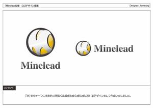 kometogi (kometogi)さんの「Minelead」のロゴ作成への提案