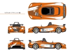 speedster (speedster)さんのレース車両　VITA－０１　カラーリングデザインへの提案