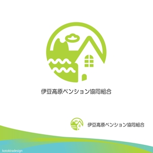 K-Design (kotokiradesign)さんの伊豆高原ペンション協同組合のロゴへの提案