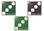 祠月　氷 (icerose)さんの寝具ショップ　「Sleep Square」のロゴへの提案