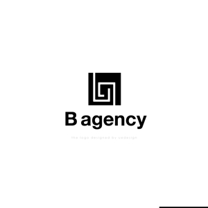 Ü design (ue_taro)さんの金属加工会社「B agency」のシンボルマーク・ロゴタイプのデザイン依頼への提案
