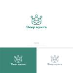  nobuworks (nobuworks)さんの寝具ショップ　「Sleep Square」のロゴへの提案