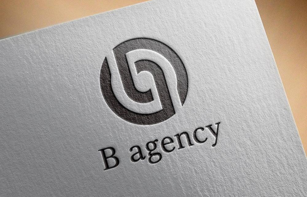 金属加工会社「B agency」のシンボルマーク・ロゴタイプのデザイン依頼