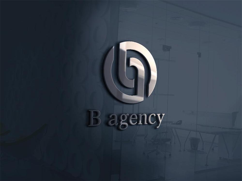 金属加工会社「B agency」のシンボルマーク・ロゴタイプのデザイン依頼