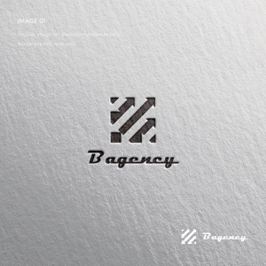 doremi (doremidesign)さんの金属加工会社「B agency」のシンボルマーク・ロゴタイプのデザイン依頼への提案