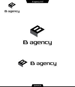 queuecat (queuecat)さんの金属加工会社「B agency」のシンボルマーク・ロゴタイプのデザイン依頼への提案
