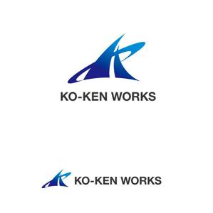 marutsuki (marutsuki)さんの建築会社　KO-KEN　WORKS　のロゴへの提案