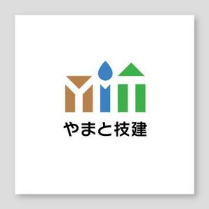 samasaさんの水道工事、建築工事の「やまと技建」のロゴへの提案