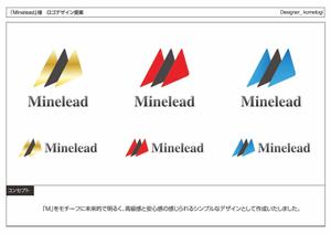 kometogi (kometogi)さんの「Minelead」のロゴ作成への提案