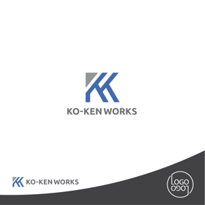 ロゴロゴ (yottofuruya)さんの建築会社　KO-KEN　WORKS　のロゴへの提案