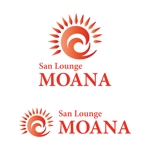 crawl (sumii430)さんの日焼けサロン　「San Lounge MOANA」のロゴへの提案