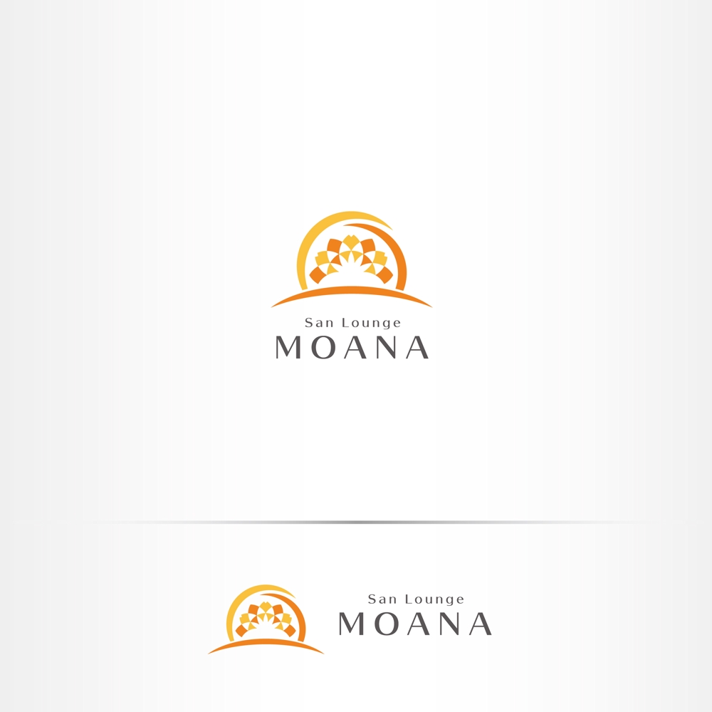 日焼けサロン　「San Lounge MOANA」のロゴ