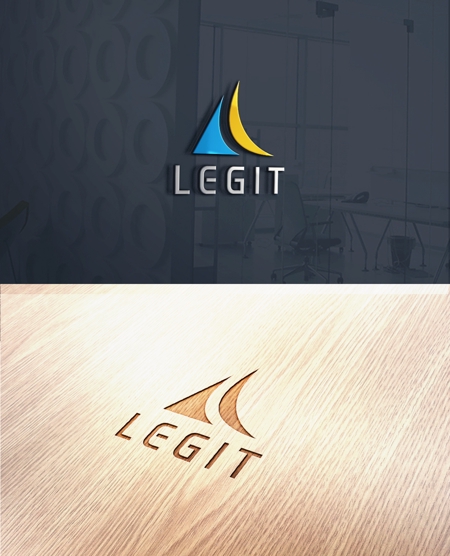 utamaru (utamaru)さんのプライベートジム「LEGIT」のロゴへの提案