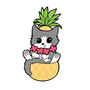 lim_work (lim_work)さんのペットをモチーフにしたアパレルブランド「ALOHA PETS」のイメージキャラクターへの提案