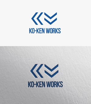 株式会社CRMラボ (crmlab)さんの建築会社　KO-KEN　WORKS　のロゴへの提案
