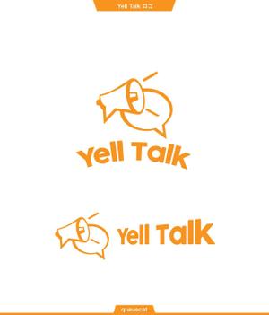 queuecat (queuecat)さんのコミュニケーションイベント『Yell Talk』のロゴへの提案