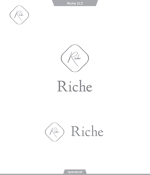 queuecat (queuecat)さんのト－タルビュ－ティサロン「Riche」のロゴへの提案