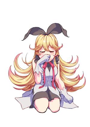 飯園 (iizn747)さんの鼻が痒くて人差し指で鼻の下を強く擦る少女の全身のイラスト制作への提案