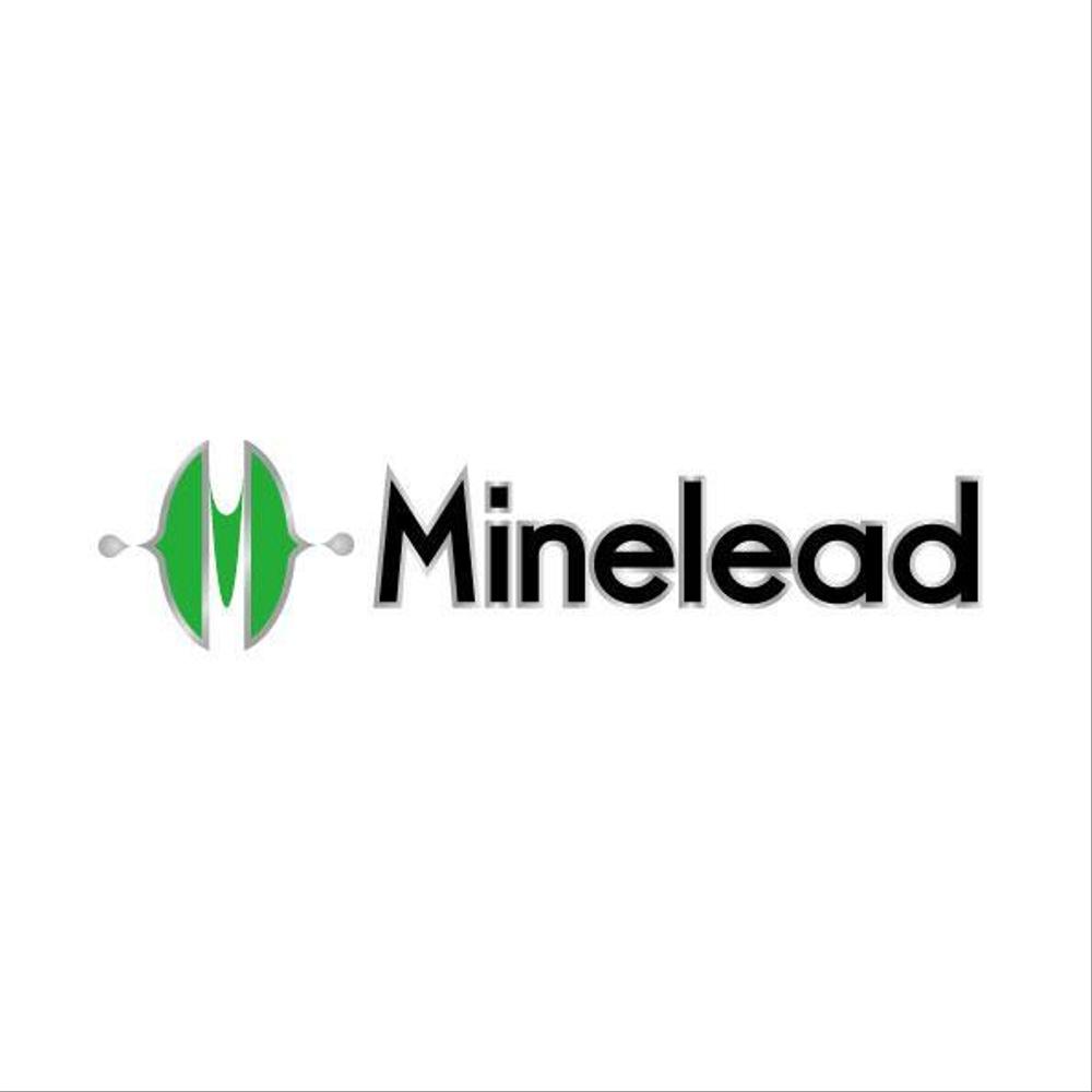 「Minelead」のロゴ作成