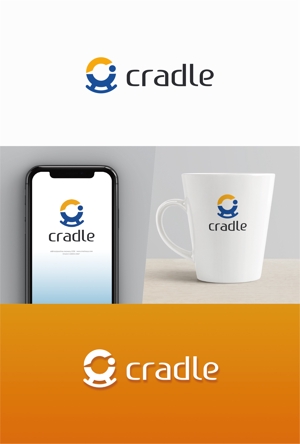 eldordo design (eldorado_007)さんのセルフコーチング スマホアプリ「cradle (クレドル）」のロゴへの提案