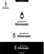 queuecat (queuecat)さんのBAR  「glamping bar bivouac」のロゴへの提案