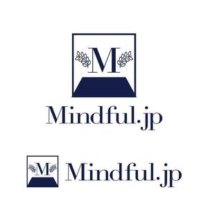 j-design (j-design)さんのマインドフルネスのウェブサイト「Mindful.jp」のロゴへの提案