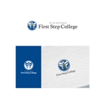 Shiro_Design (Shiro_Design)さんのオンラインスクール「First Step College」（ファースト ステップ カレッジ）のロゴへの提案