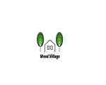 Gpj (Tomoko14)さんの住宅会社ショールーム「ウッドビレッジ」のロゴへの提案