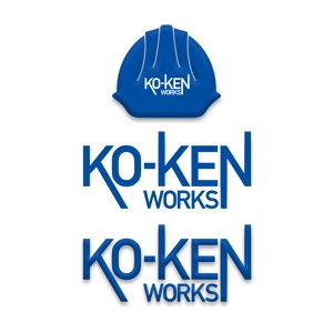 ロゴ研究所 (rogomaru)さんの建築会社　KO-KEN　WORKS　のロゴへの提案