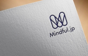 清水　貴史 (smirk777)さんのマインドフルネスのウェブサイト「Mindful.jp」のロゴへの提案