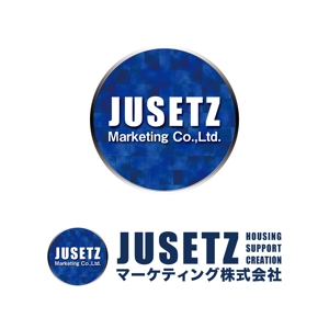 yoji007さんの「JUSETZマーケティング株式会社」のロゴ作成への提案