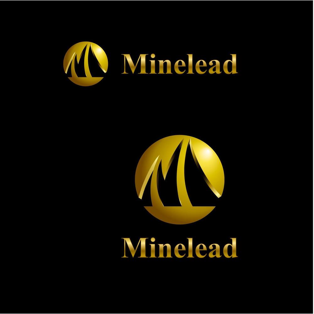 「Minelead」のロゴ作成