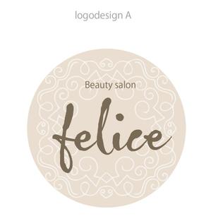 arc design (kanmai)さんの！！！美容室feliceのロゴ大募集！！！への提案
