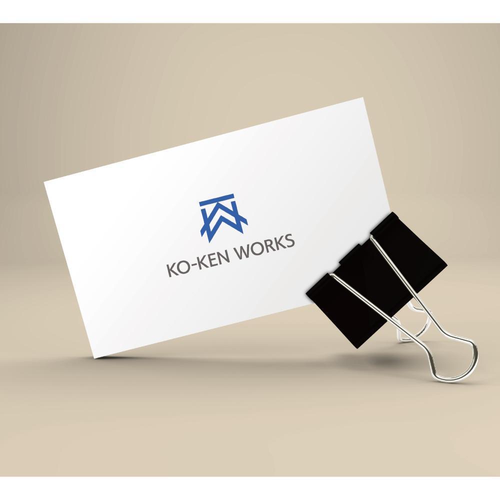 建築会社　KO-KEN　WORKS　のロゴ