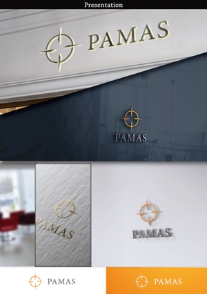 hayate_design (hayate_desgn)さんの輸入商社「PAMAS Trading」の会社ロゴ作成依頼への提案