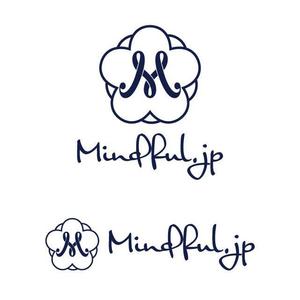 j-design (j-design)さんのマインドフルネスのウェブサイト「Mindful.jp」のロゴへの提案