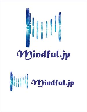 結び開き (kobayasiteruhisa)さんのマインドフルネスのウェブサイト「Mindful.jp」のロゴへの提案