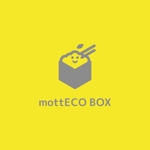 akitaken (akitaken)さんのドギーバッグ(箱）に表記する「mottECO BOX」のロゴへの提案