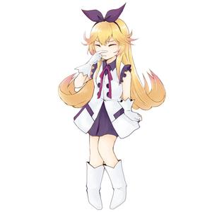 ゆら (sdnt0105)さんの鼻が痒くて人差し指で鼻の下を強く擦る少女の全身のイラスト制作への提案