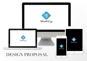 KT (KANJI01)さんのマインドフルネスのウェブサイト「Mindful.jp」のロゴへの提案