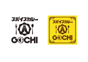 kiyosan (kobashi-atelier)さんの郊外ロードサイド型のスパイスカレー店の新規開店のためロゴへの提案