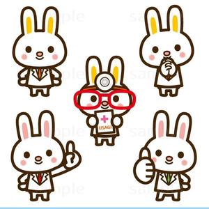 THE_watanabakery (the_watanabakery)さんの新規開業予定の「はやし耳鼻咽喉科クリニック」のイメージキャラクターへの提案