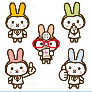 THE_watanabakery (the_watanabakery)さんの新規開業予定の「はやし耳鼻咽喉科クリニック」のイメージキャラクターへの提案